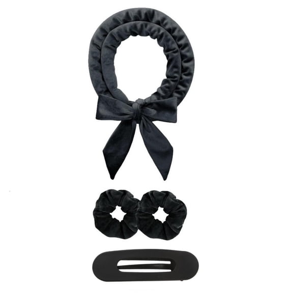 Weflink Heatlessly Hair Rollers Satined Styling Tool Overnight Hair Curling Kits 4pcs