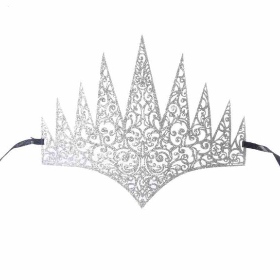 Weflink Luxury Golden Crowns Adjustable Strap Masquerades Balls Themed Event Comfort Hairband