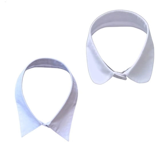 Weflink Multipurpose Faux Collar Shirt Cuffs Extenders Business Outfit Accessories 2PCS