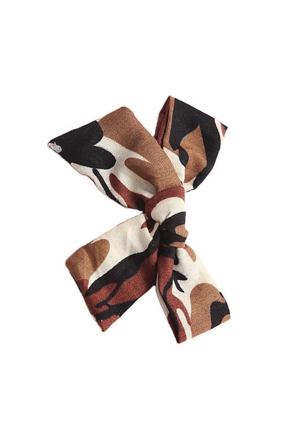 Patterned Hair Accessories For Kids Soft Fabric Slip Resistant Design Perfect For School Gatherings And Daily Use