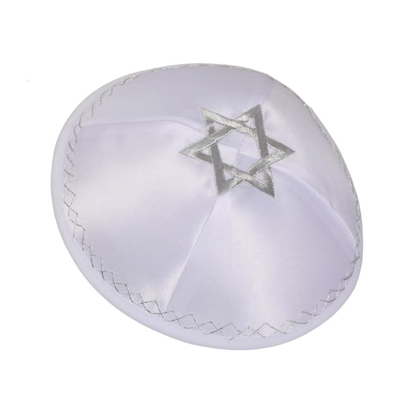 Weflink Portable Jewish Cap Traditional Kippah Hat for Men Outdoor Cultural Activity Prayer Daily Use Head Accessories