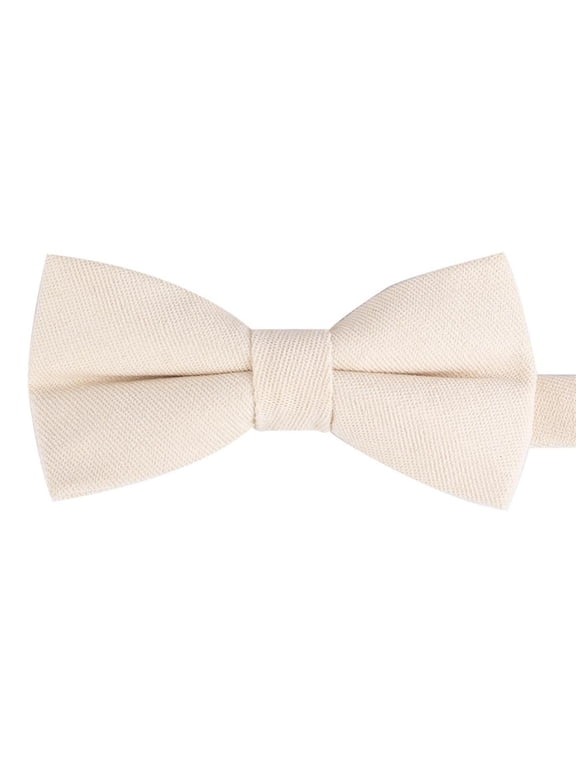 Simple Boy BowTie For Suits Quick Adjustable Neckband Lightweight Fabric