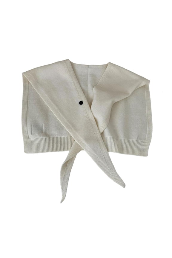 Small Capelet Scarf Lightweight Wrap Perfect For Layering And Fashion Styling