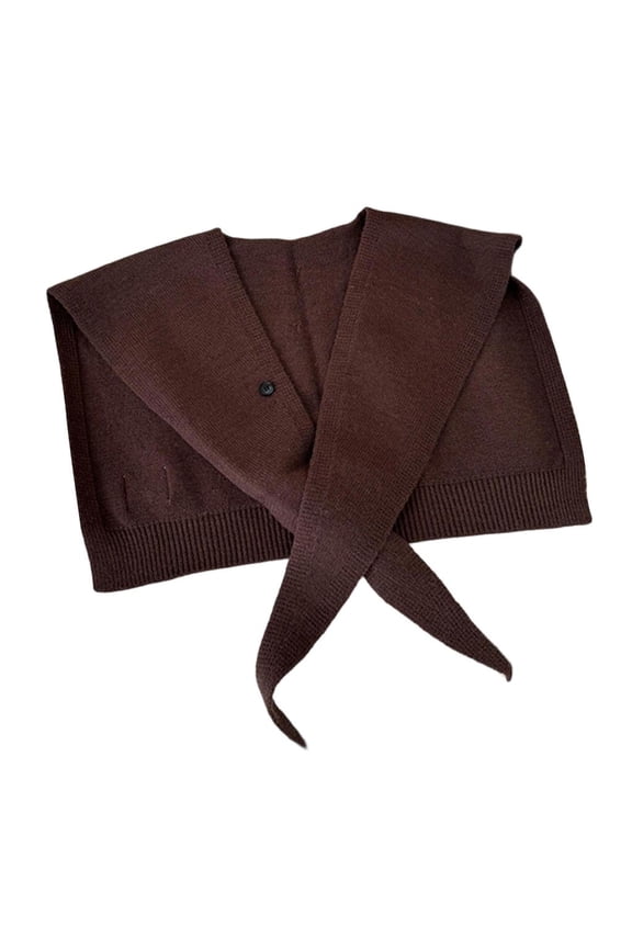 Small Capelet Scarf Lightweight Wrap Perfect For Layering And Fashion Styling