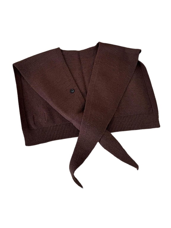 Small Capelet Scarf Lightweight Wrap Perfect For Layering And Fashion Styling