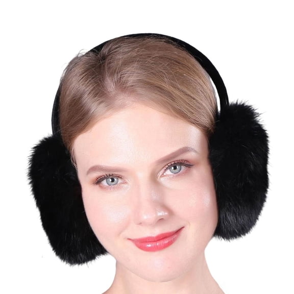 Weflink Soft Thermally Ear Covers Travel Friendly Foldable Winter Accessory Ear Protectors