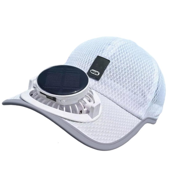 Weflink Solar Rechargeable Cooling Hat Adjustable Wind Speed For Beach Cycling Outdoor