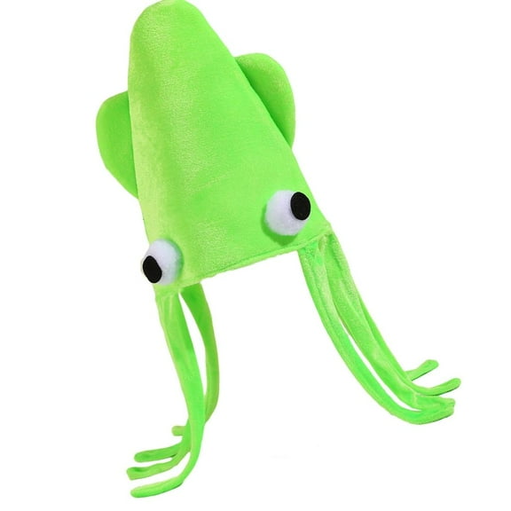 Weflink Stretchy Tassels Cuttlefish Cap Headcover Hat For Costume Parties and School Event