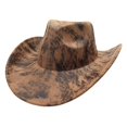 thumbnail image 1 of Weflink Unisex Foldable Cowboy Hats Portable Design Costume Accessory For Music Festivals Horse Rides Travel Essential, 1 of 10
