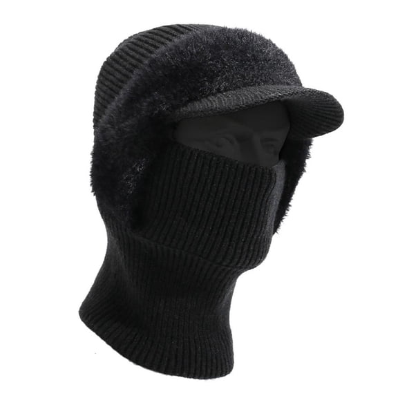 Weflink Ushanka Hat Beanies Hat for Outdoor Warm Trapper Neck Warmer Lining