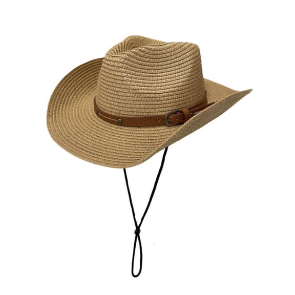 Weflink Windproof Rollable Paper Straw Hat Sun Protective Panama Hat For Women Summer Beach Outdoor Activity Sunproof Headpiece