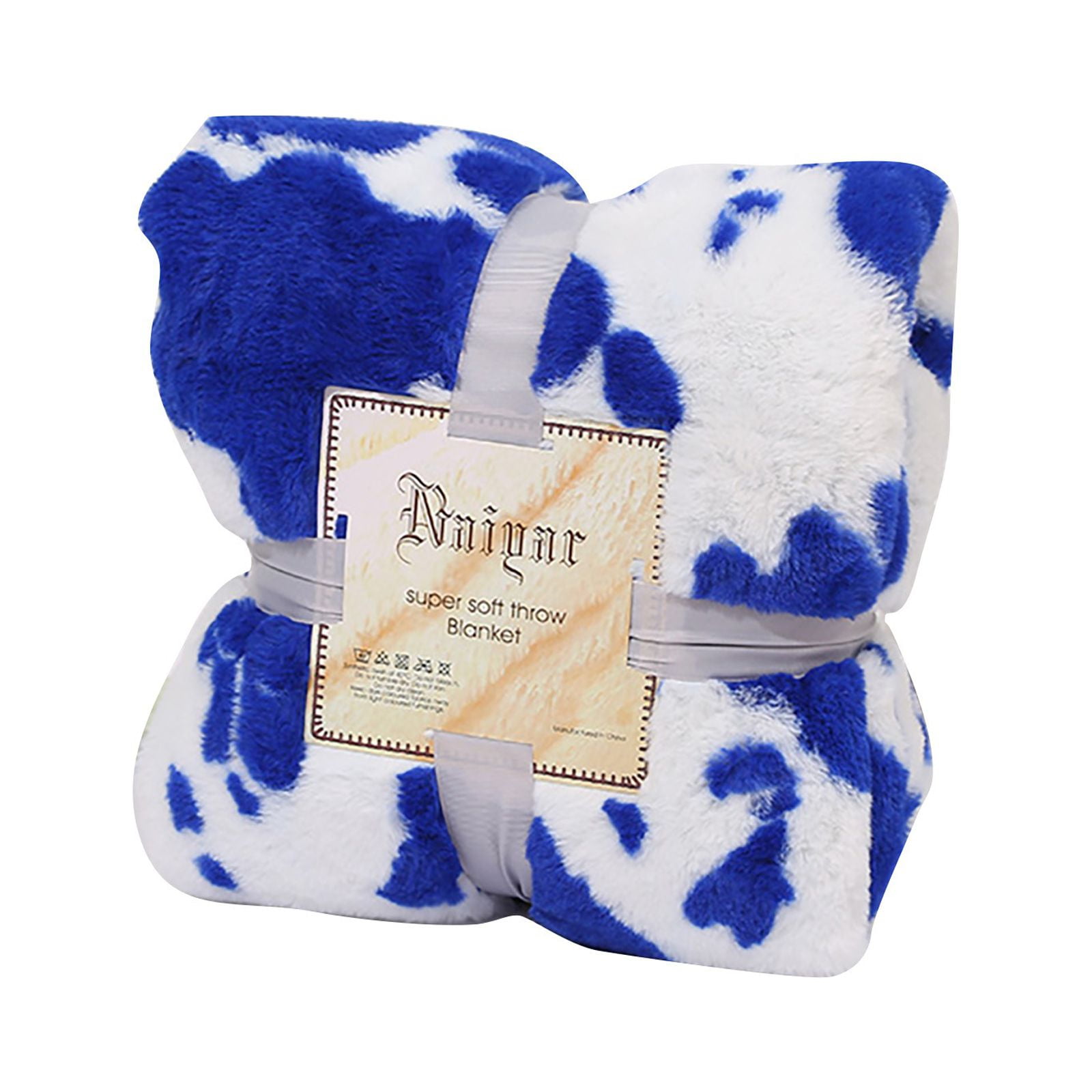 Wefuesd Cow Print Throw Blanket Non Shedding Thick Blankets Western