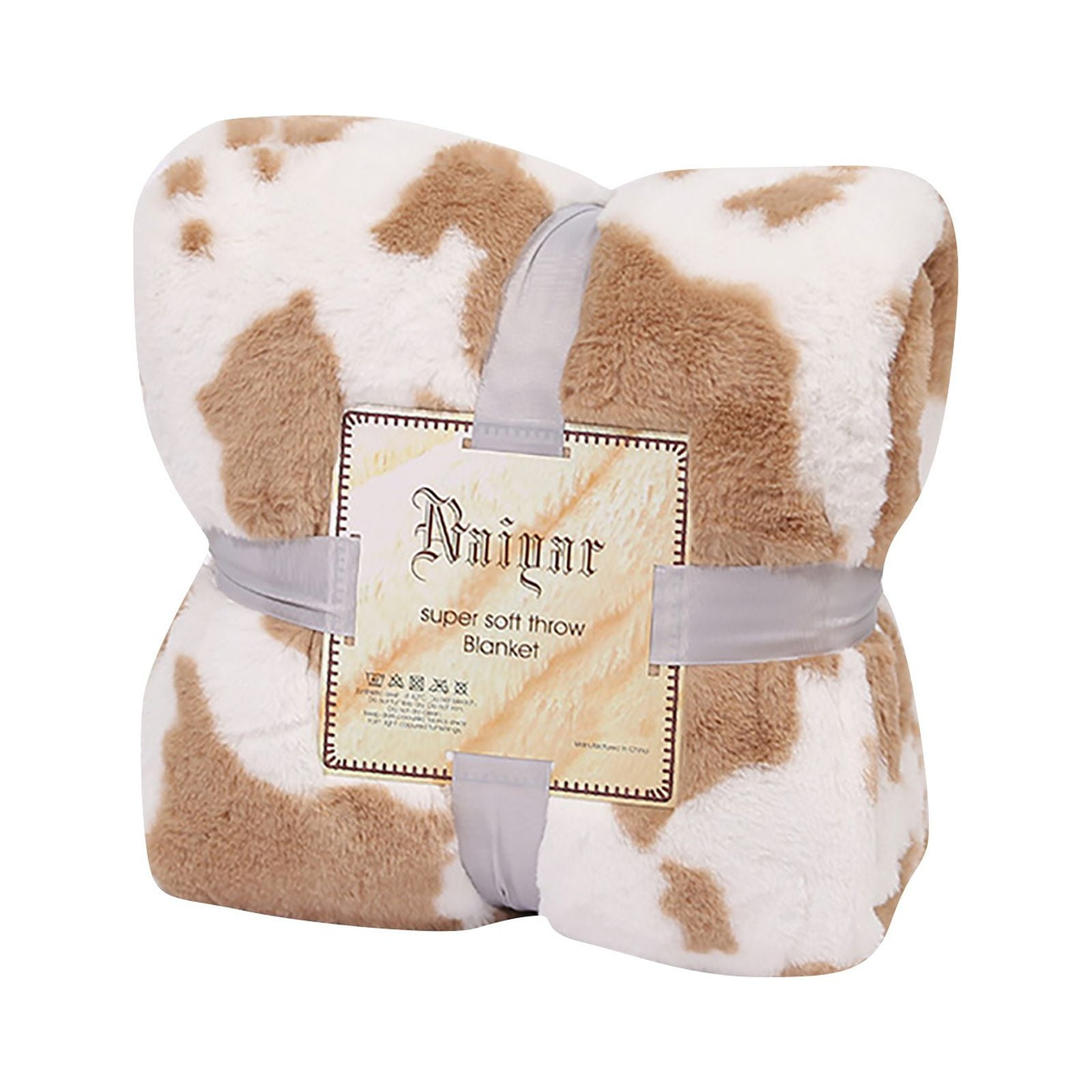 Wefuesd Cow Print Throw Blanket Non Shedding Thick Blankets Western