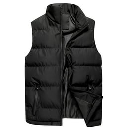 ジャケット・アウター MAGICSTICK/M-MRA Puffer Vest L MSJUHEG Puffer Vest Mens Vest Men Fashion Casual Solid Color