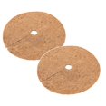 thumbnail image 1 of Wefuesd Natural Coconut-Fibers Tree Protection Weed Mats Tree Planter Disc Plant Cover 20Cm *2Pcs, Plant Pots, Flower Pots, Garden Decor, 1 of 2