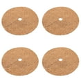 thumbnail image 1 of Wefuesd Natural Coconut-Fibers Tree Protection Weed Mats Tree Planter Disc Plant Cover 20Cm *4Pcs, Plant Pots, Flower Pots, Garden Decor, 1 of 2