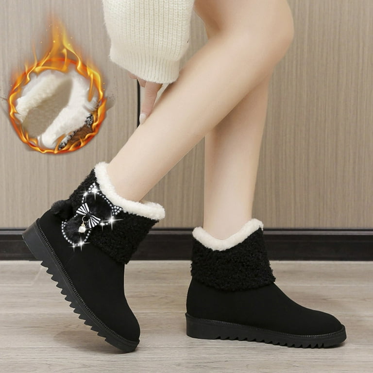 Cotton on sale womens boots