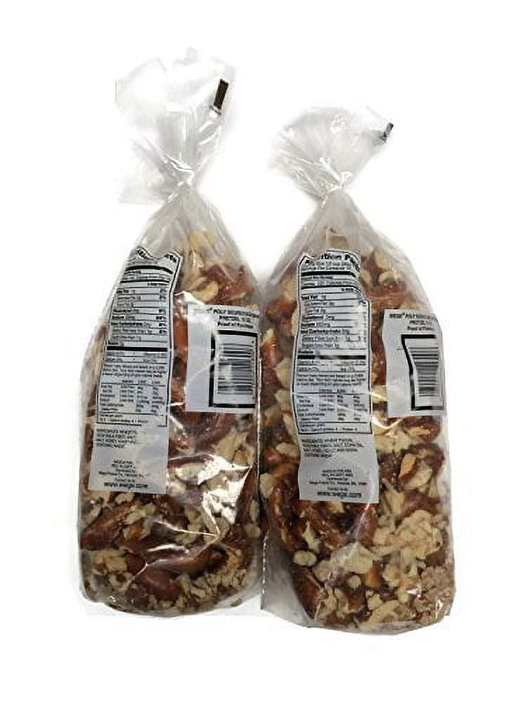 Wege Sourdough Broken Pretzels, 15 Oz. Bags (Pack of 2)