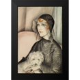 thumbnail image 1 of Wegener, Gerda 17x24 Black Modern Framed Museum Art Print Titled - A young woman wearing a black cloche hat, 1 of 4