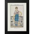 thumbnail image 1 of Wegener, Gerda 17x24 Black Modern Framed Museum Art Print Titled - Fashion Drawing Skirt, 1 of 4