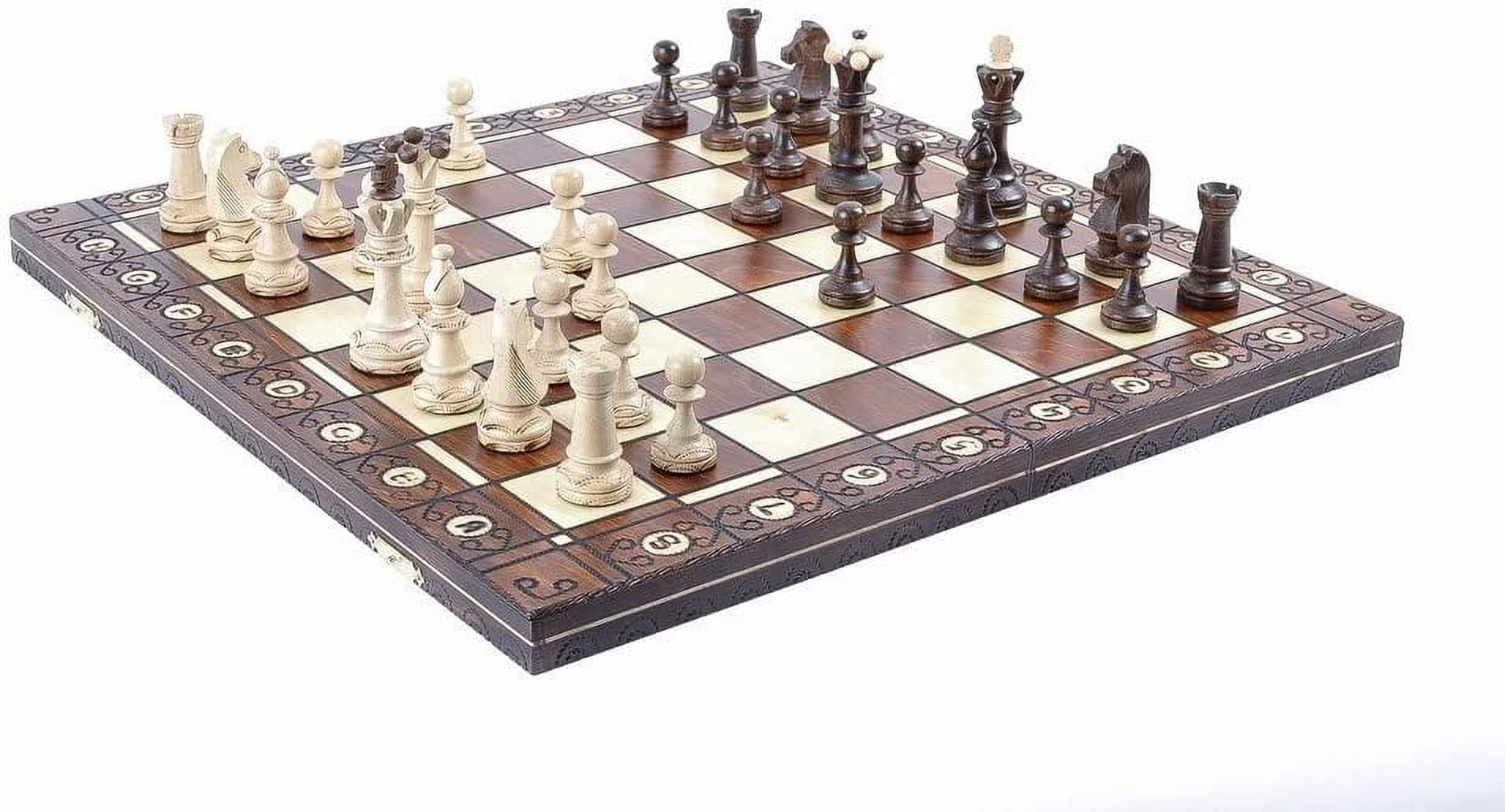 Chess Board Square Size 2.25 X 2.25 in Antique & 