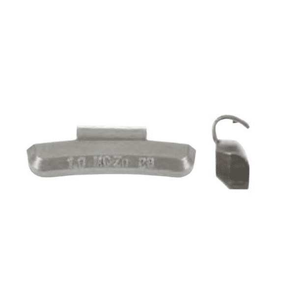 Wegmann 0.75 oz Zinc Coated Clip-on MCZ Yellow Series Wheel Weight (Box of 25)