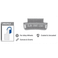 thumbnail image 1 of Wegmann Auto 1 oz Lead Coated Clip-on AWN Red Series Wheel Weight (Box of 25), 1 of 2