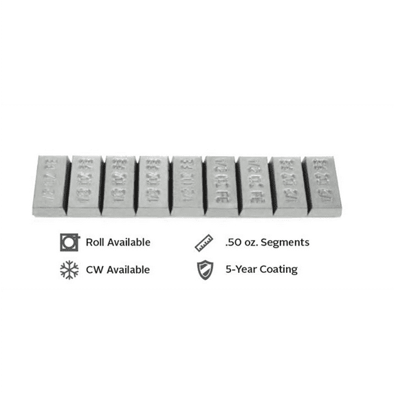 Wegmann Automotive 300360ST Steel Truck Stick-On Weights