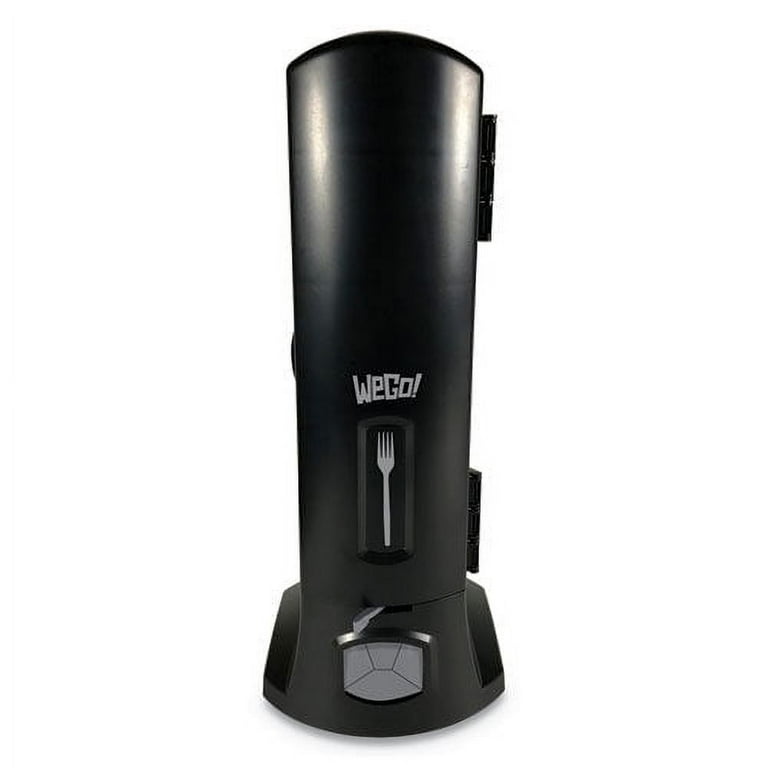 Dispenser, Forks, 10.22 x 12.5 x 23.75, Black Dispenser, Forks, 10.22 x 12.5 x 23.75, Black