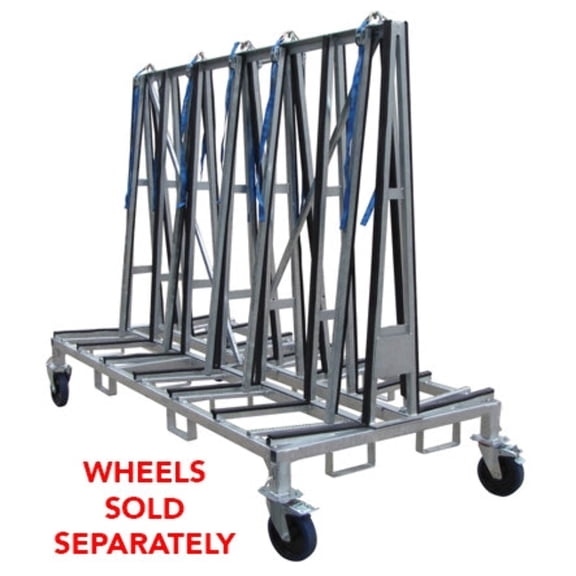 Weha Small 6' Double Sided A-Frame Transport Cart