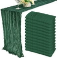 thumbnail image 1 of Wehilion 12PCS Cheesecloth Table Runner Boho Gauze Table Runner Cheese Cloth Long Table Runner Rustic Table Runner for Wedding Bridal Shower Birthday Party Table Decor, 1 of 7