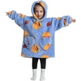 thumbnail image 1 of Wehilion 2-6YR Oversized Sweatshirt Blanket Hoodie for Kids Toddlers Cozy Hooded Blanket Sweatshirt with Pocket for Little Girl Boy, 1 of 5