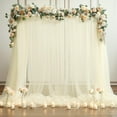 thumbnail image 1 of Wehilion Backdrop Curtain for Parties Sheer Tulle Backdrop Drapes for Wedding Ceremony Birthday Baby Shower Photo Backdrop Curtain Decorations, 1 of 7