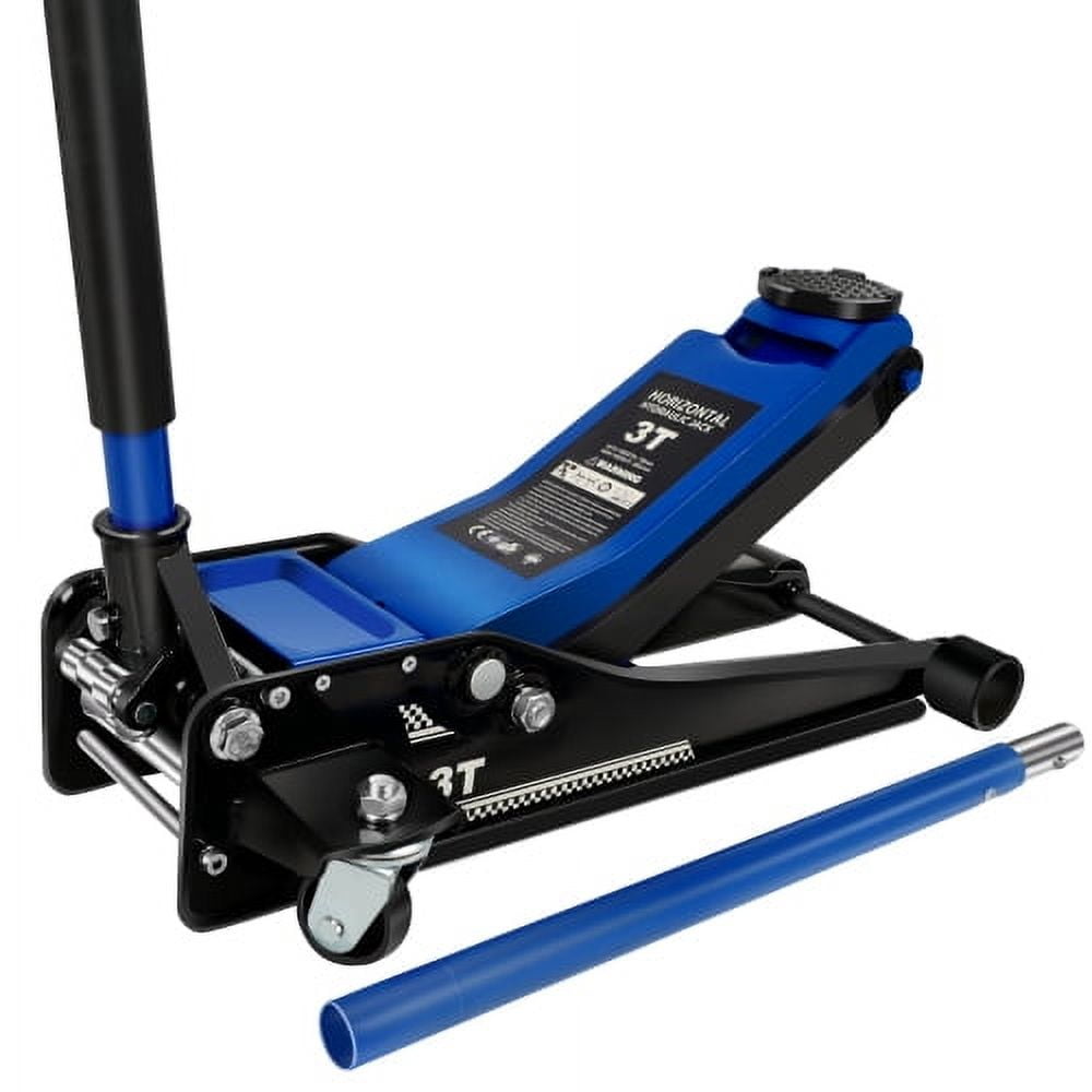 Wehilion Floor Jack,3Ton/6600lbs Fast Lift Service Floor Jack,dual