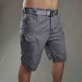 thumbnail image 1 of Wehilion Men's Extreme Motion Crossroad Cargo Short Classic Fit Elastic Waist Cargo Shorts Bottoms Summer Short Pants, 1 of 2