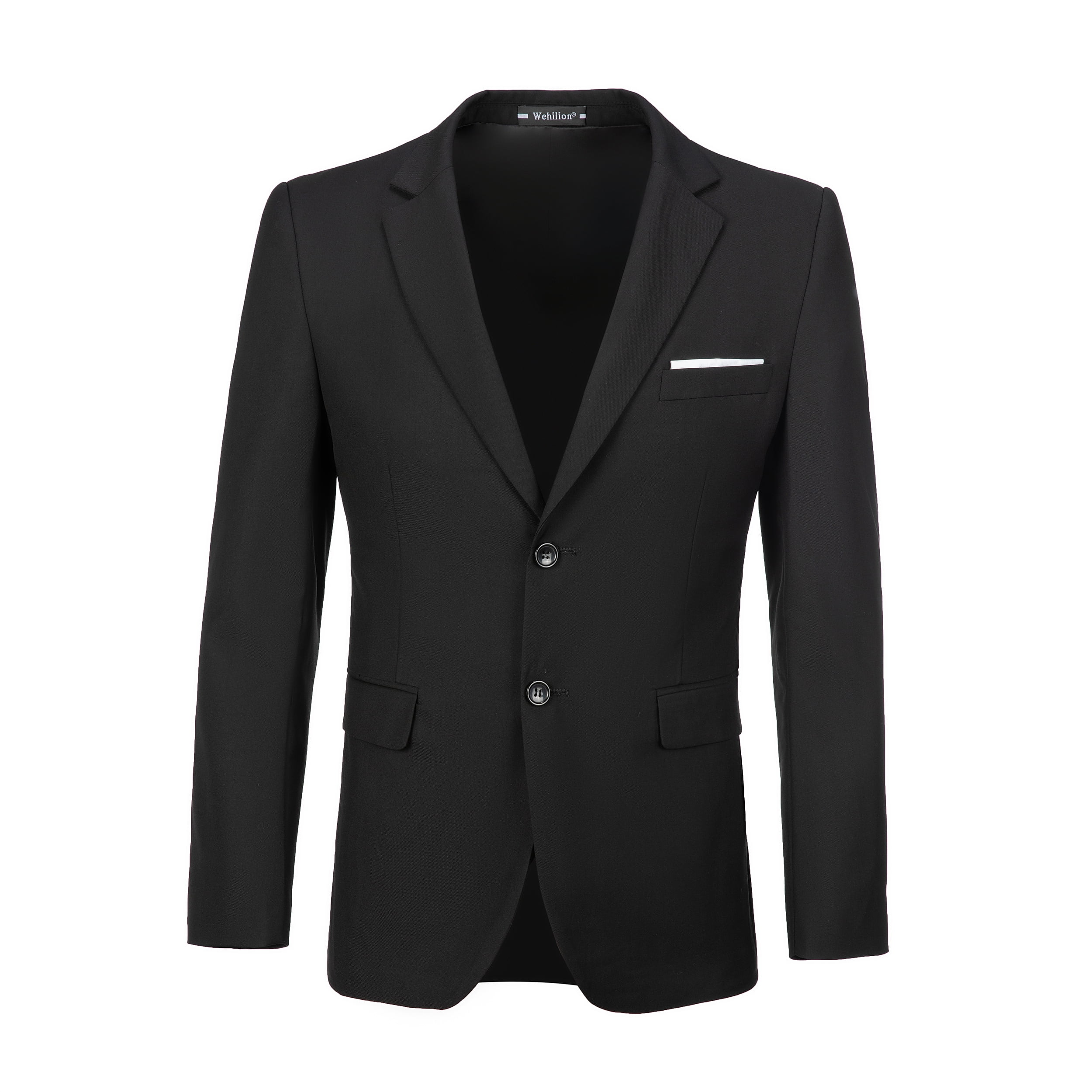 Wehilion Men's Premium Stretch Classic Fit Suit Jacket Separate Coat ...