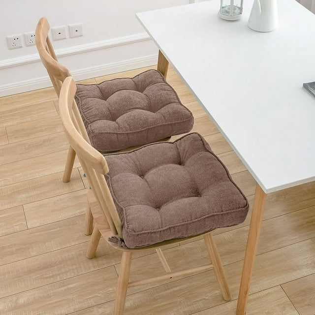 Wehilion Soft NonSlip Dining Kitchen Square Chair Cushion Seat Pads