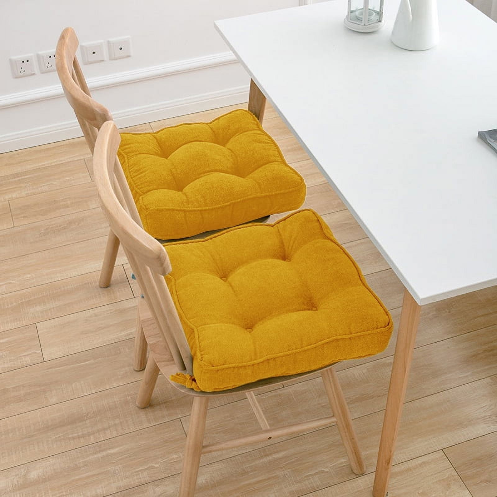 Wehilion Soft NonSlip Dining Kitchen Square Chair Cushion Seat Pads