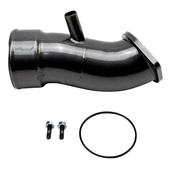 Wehrli 3.5 in. Intake Horn with PCV Port for 2020 Plus Chevrolet 6.6L L5P Duramax, Gloss White