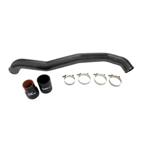 Wehrli 3 in. Duramax Driver Side Intercooler Pipe for 2011-2016 Chevrolet 6.6L LML, Gloss Black