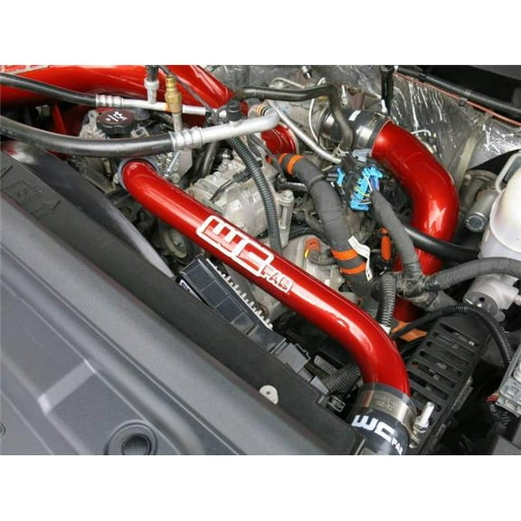 Wehrli Duramax Upper Coolant Pipe for 2011-2016 Chevrolet 6.6L LML, Gloss White