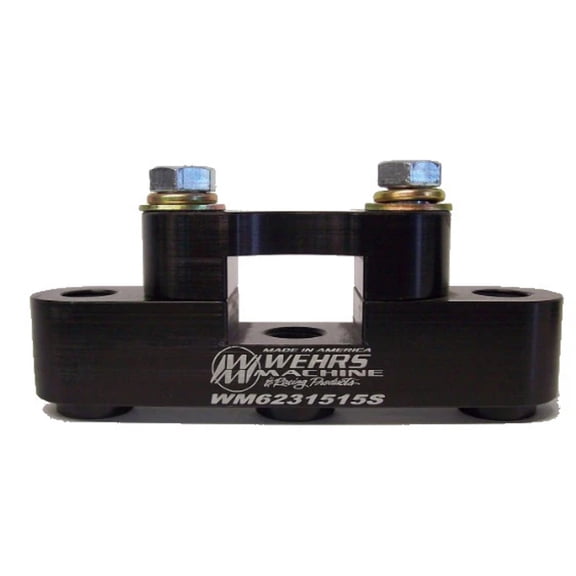 Wehrs 3 Hole Panhard Bar Mount Steel 1.5 x 1.5