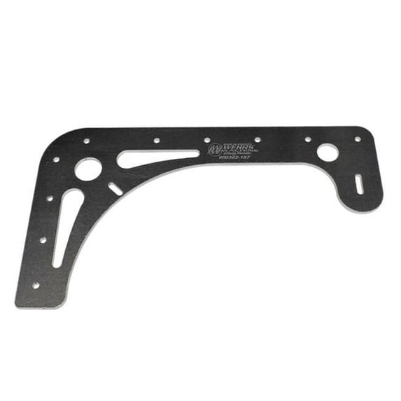 Wehrs Machine WM362-187 0.18 in. Aluminum Nose Support Modified Corner
