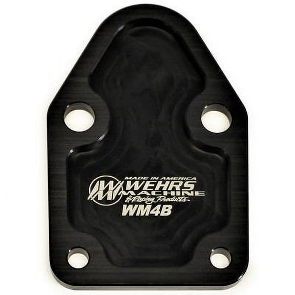 Wehrs Machine WM4B, Sbc Fuel Pump Blockoff Performance Racing Parts