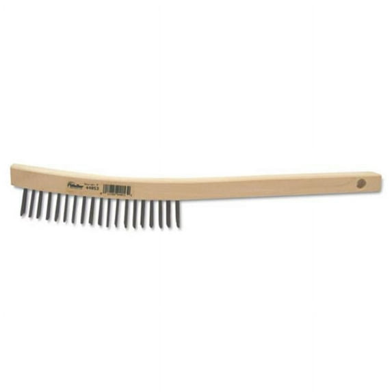 Wei 44053 CH-39 Curved Handle Scratch Brush, 0.012