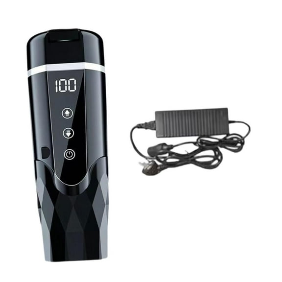 WeiLaiKeQi 12 V 24 Heated Mug Car Electric Kettle for Brewing Coffee Milk RV Black