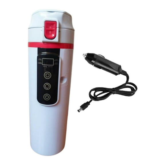 WeiLaiKeQi 12V 24V Car Kettle Boiler Insulated Cup for Tea Beverage Brewing Coffee