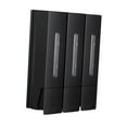 thumbnail image 1 of WeiLaiKeQi 3 Chamber Shower Soap Dispenser Shampoo and Conditioner Dispenser for Office Black, 1 of 9