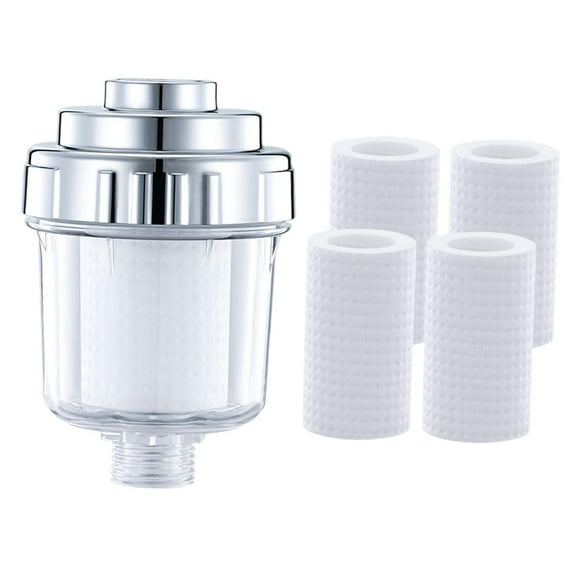 WeiLaiKeQi Bath Water Purifier Heat Resistant Shower Filter for Water Tap Home Bathroom 3 Filter Elements