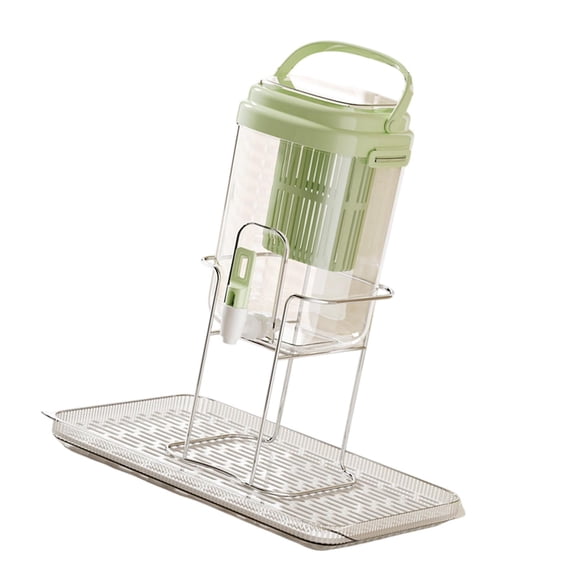 WeiLaiKeQi Beverage Dispenser Cold Brew Pot Spigot Equipped Drinks Container Water Bottle Cold Water Jug for Table Kitchen Lemonade